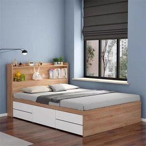 Giường ngủ hộp gỗ MDF cao cấp GHS-9270