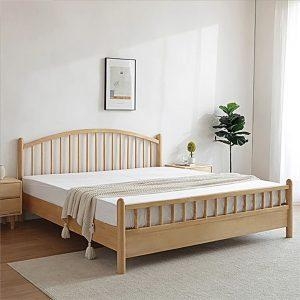 Giường đơn bằng gỗ công nghiệp thiết kế đơn giản GHS